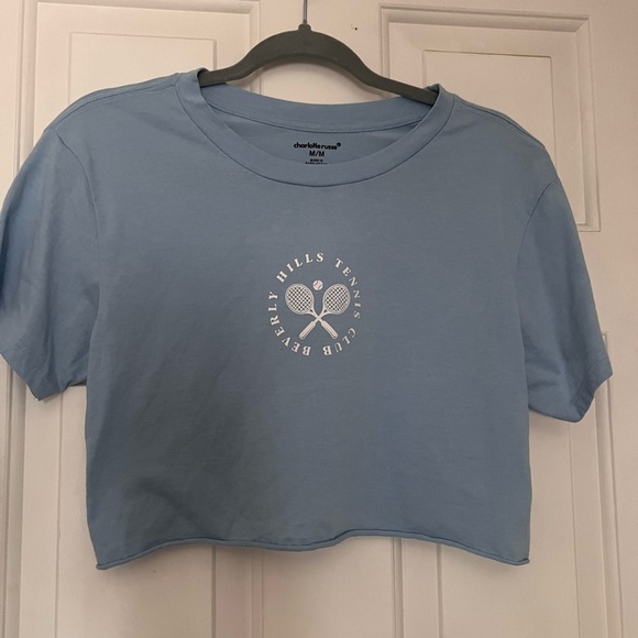CHARLOTTE RUSSE CROP TOP - Picture 1 of 2